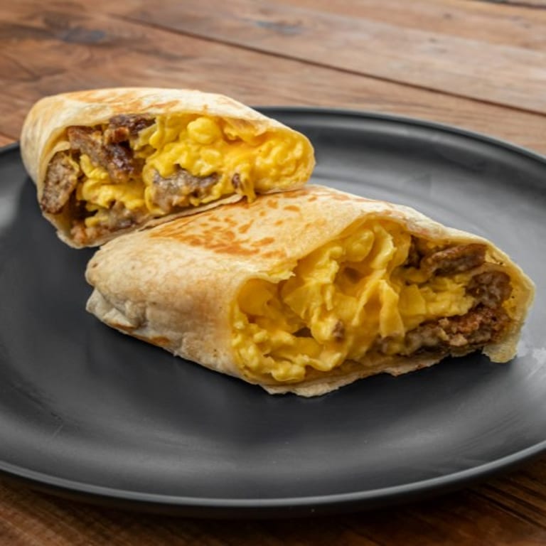 Delicious Breakfast Burrito