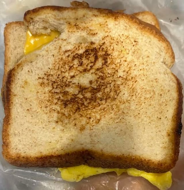 Pattie Sausage, Egg & Cheese Sandwich.